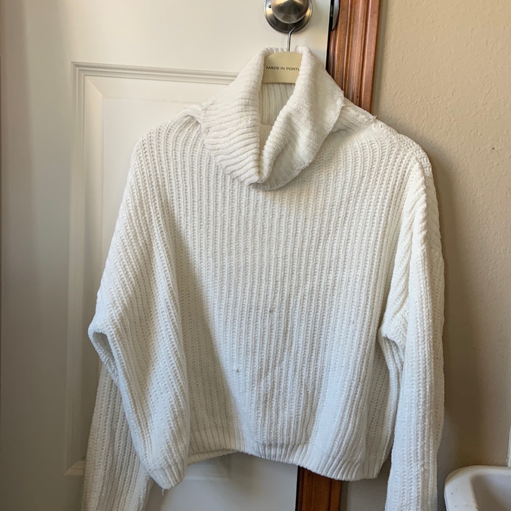 Cowl neck sweater